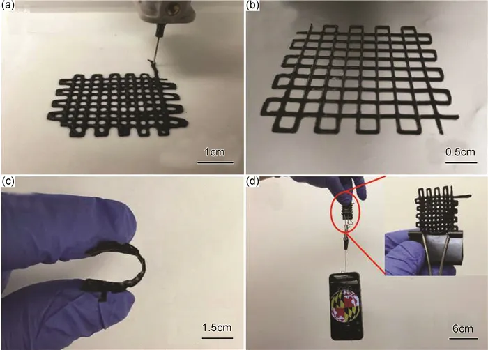 3D打印柔性可穿戴锂离子电池