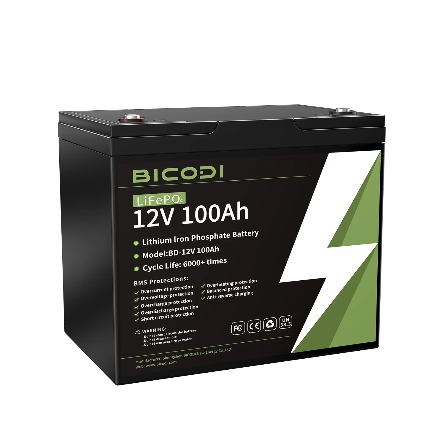 铅改锂电池 bd12 100 3